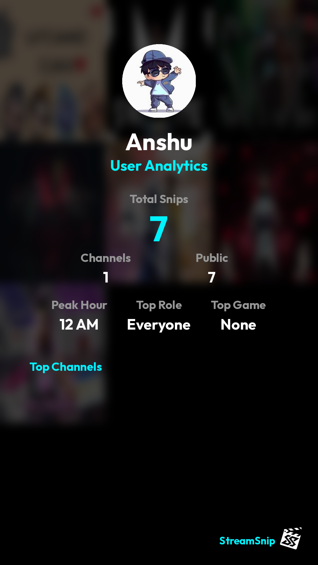 Stats Share Card