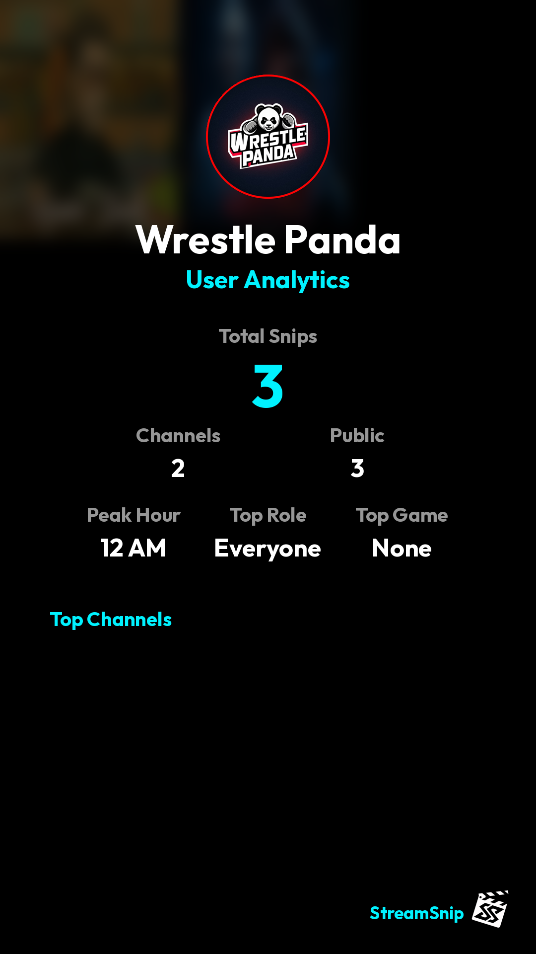 Stats Share Card