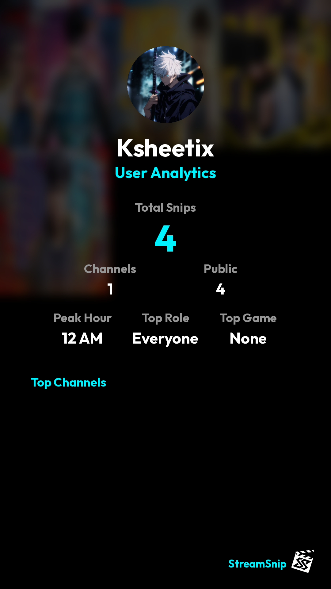 Stats Share Card