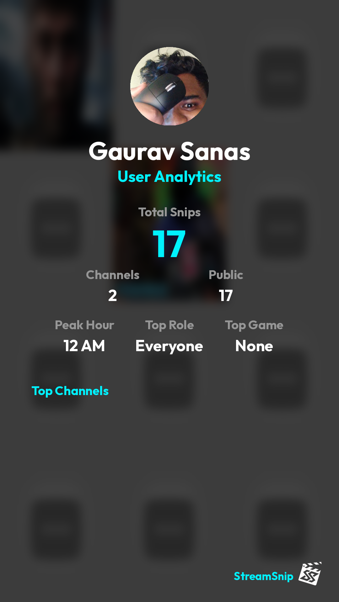 Stats Share Card