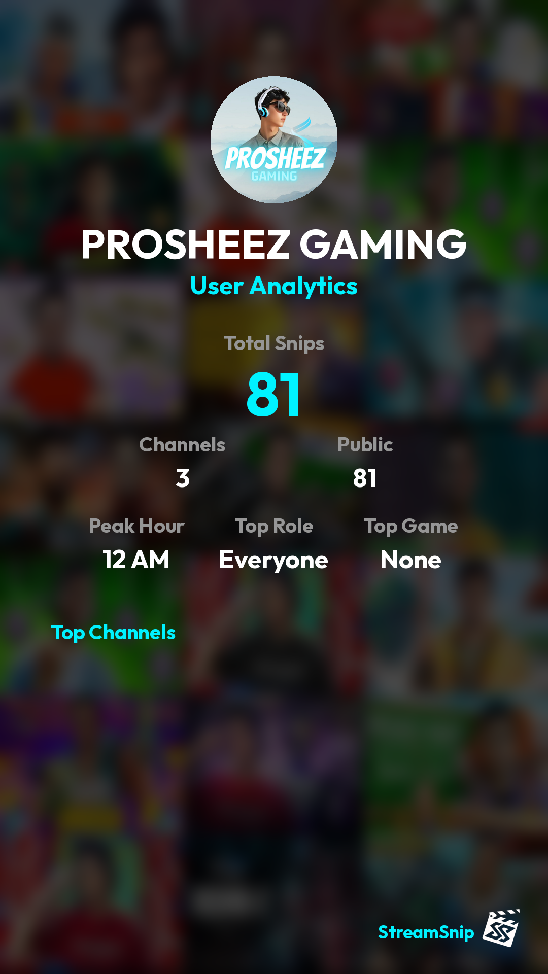 Stats Share Card