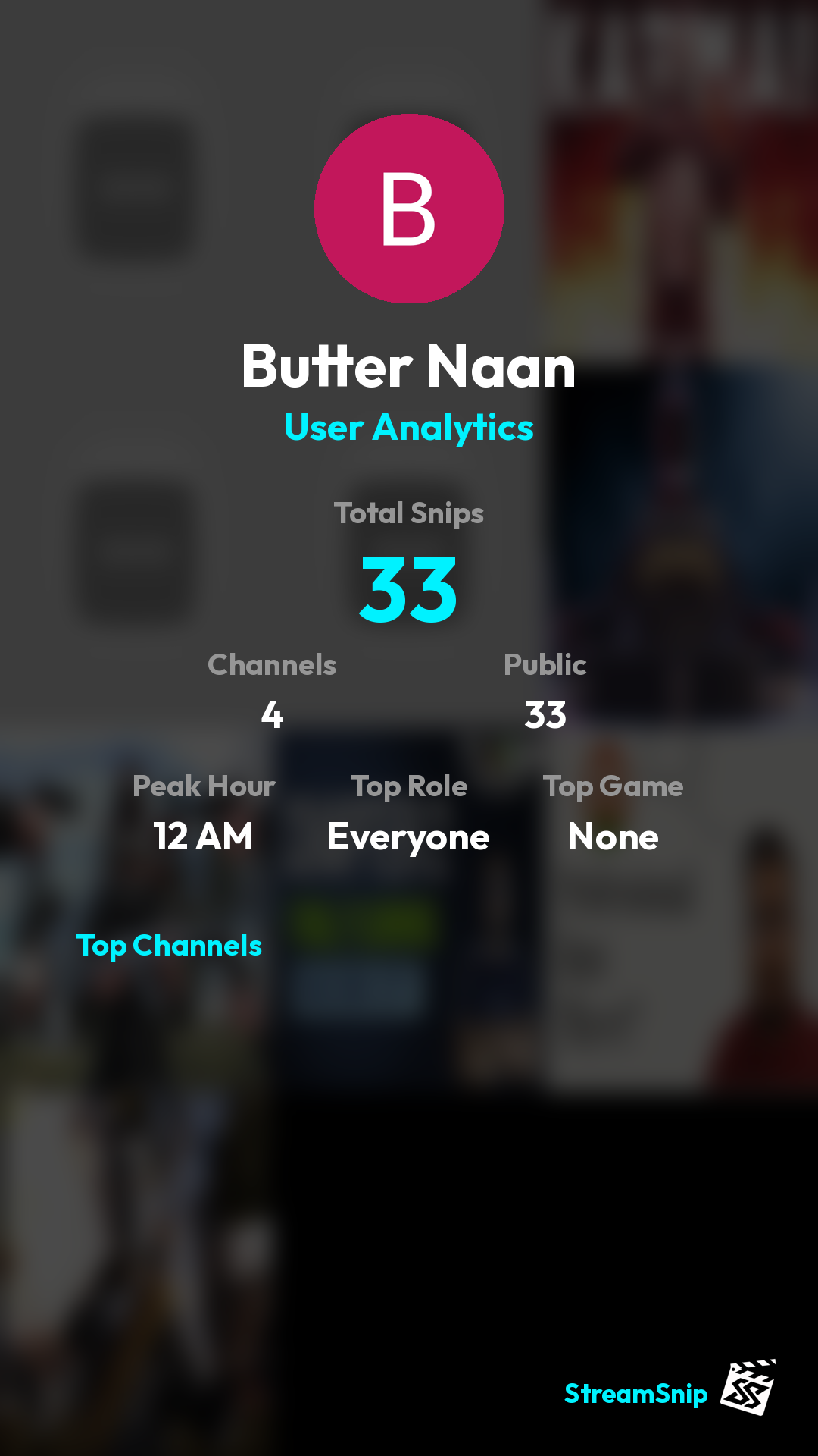 Stats Share Card