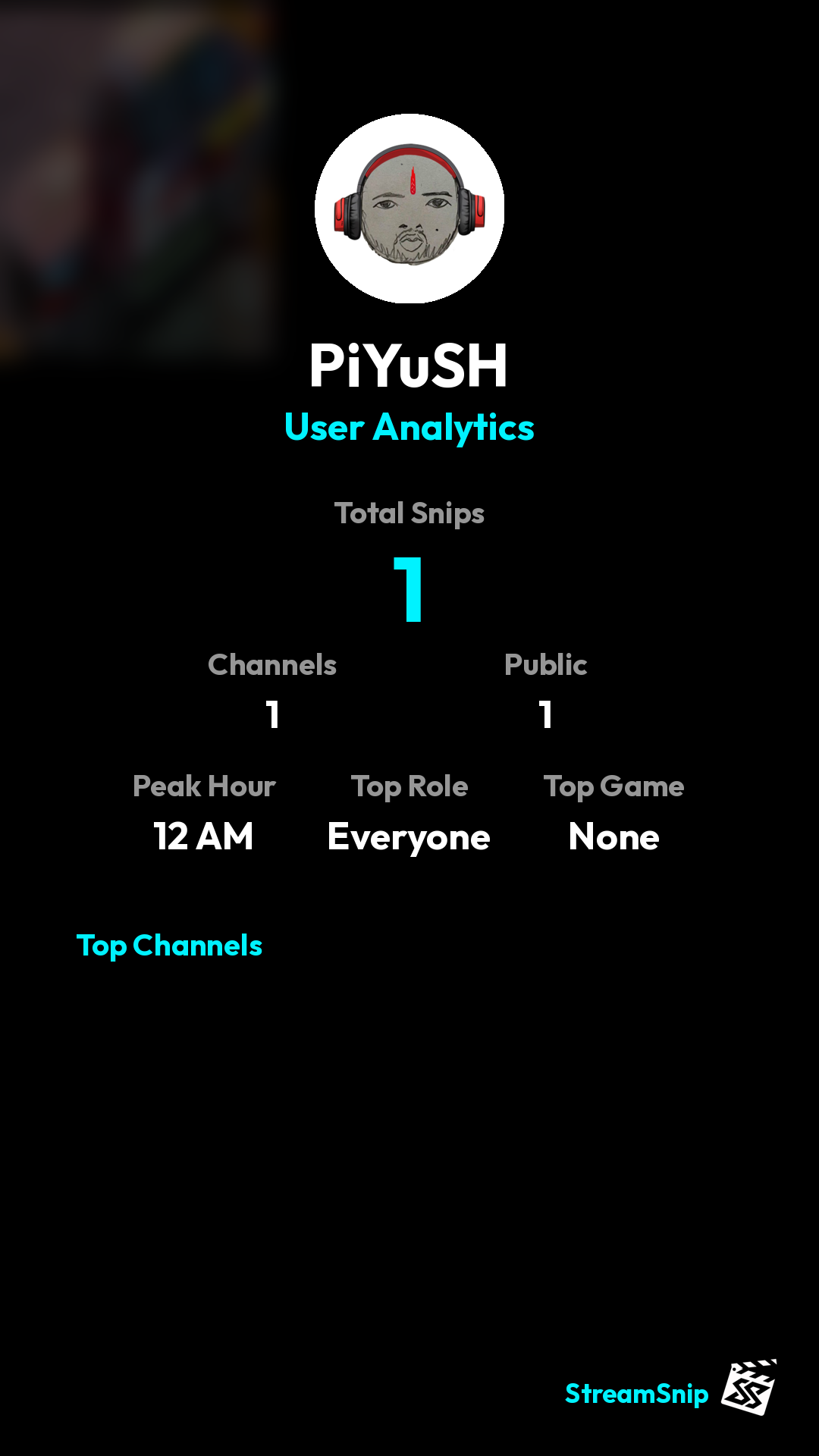 Stats Share Card