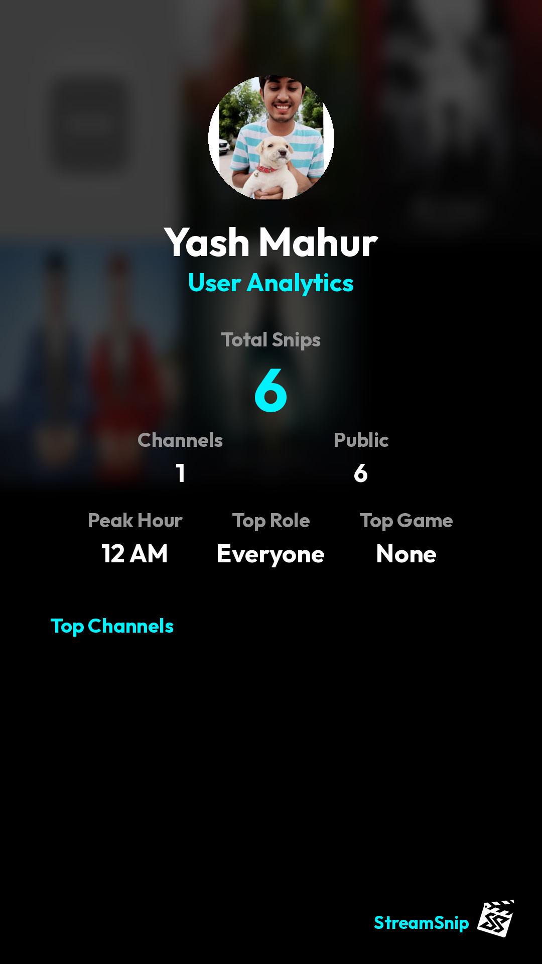 Stats Share Card