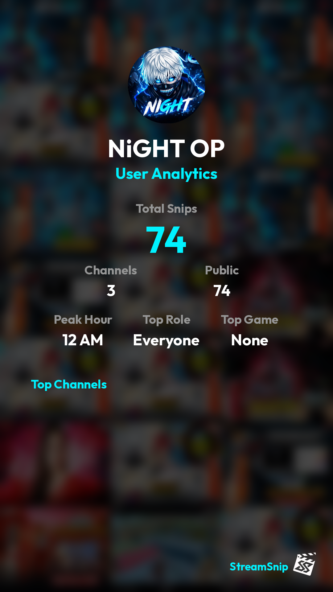 Stats Share Card