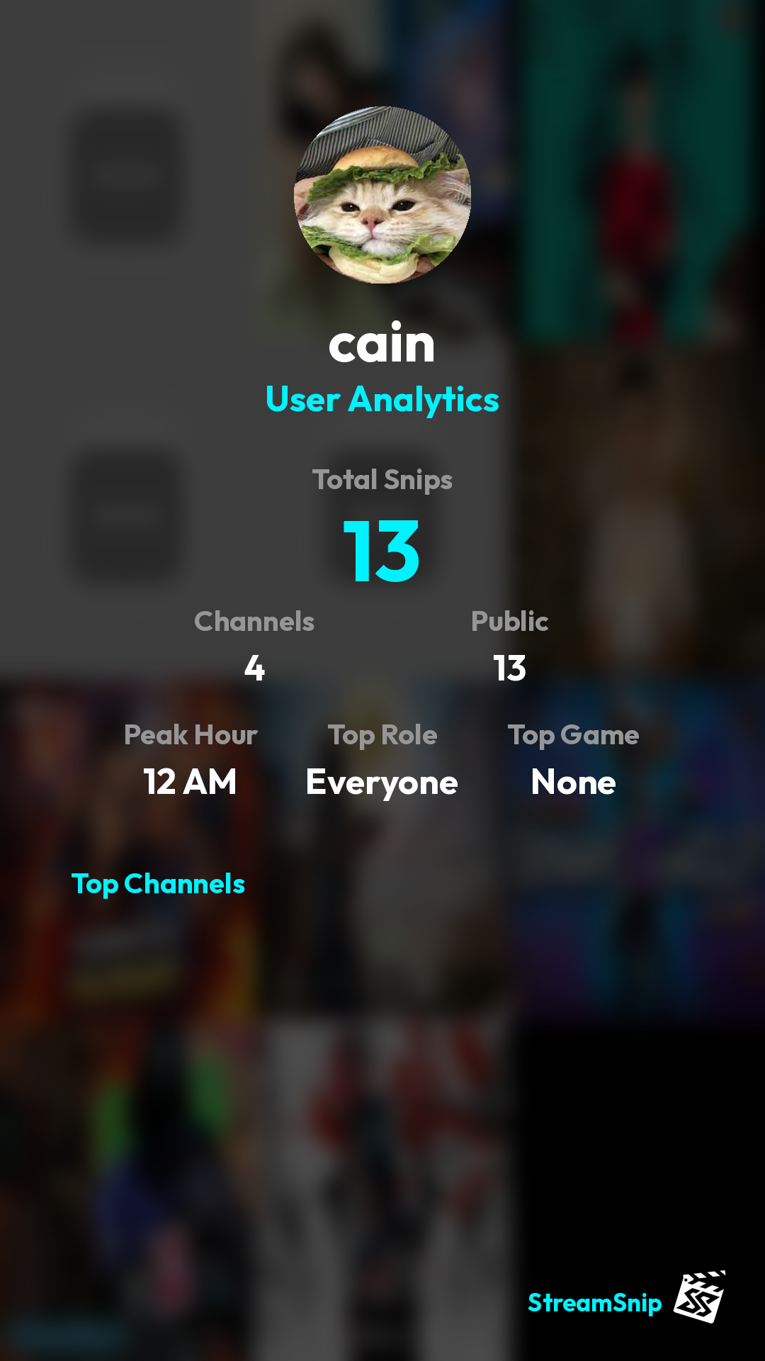 Stats Share Card