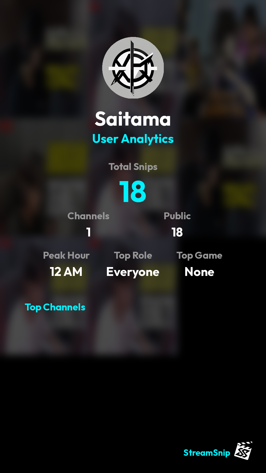 Stats Share Card