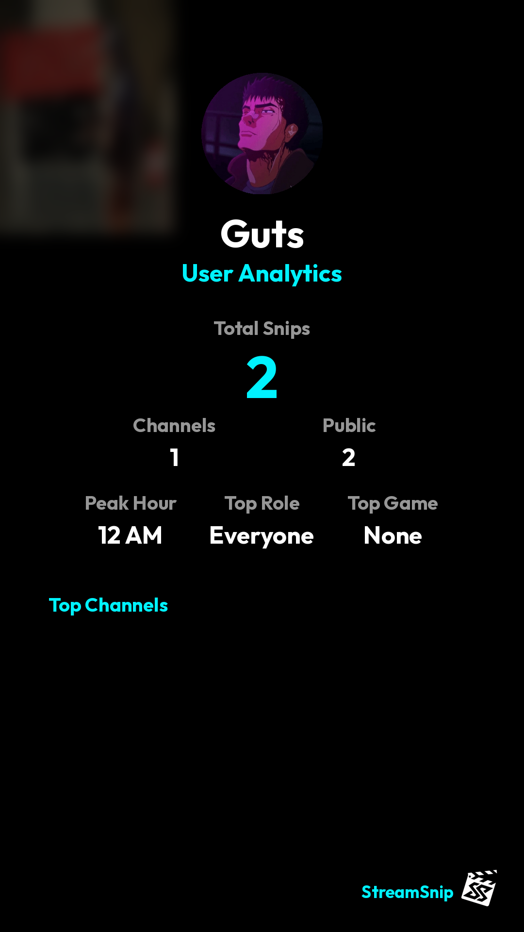 Stats Share Card