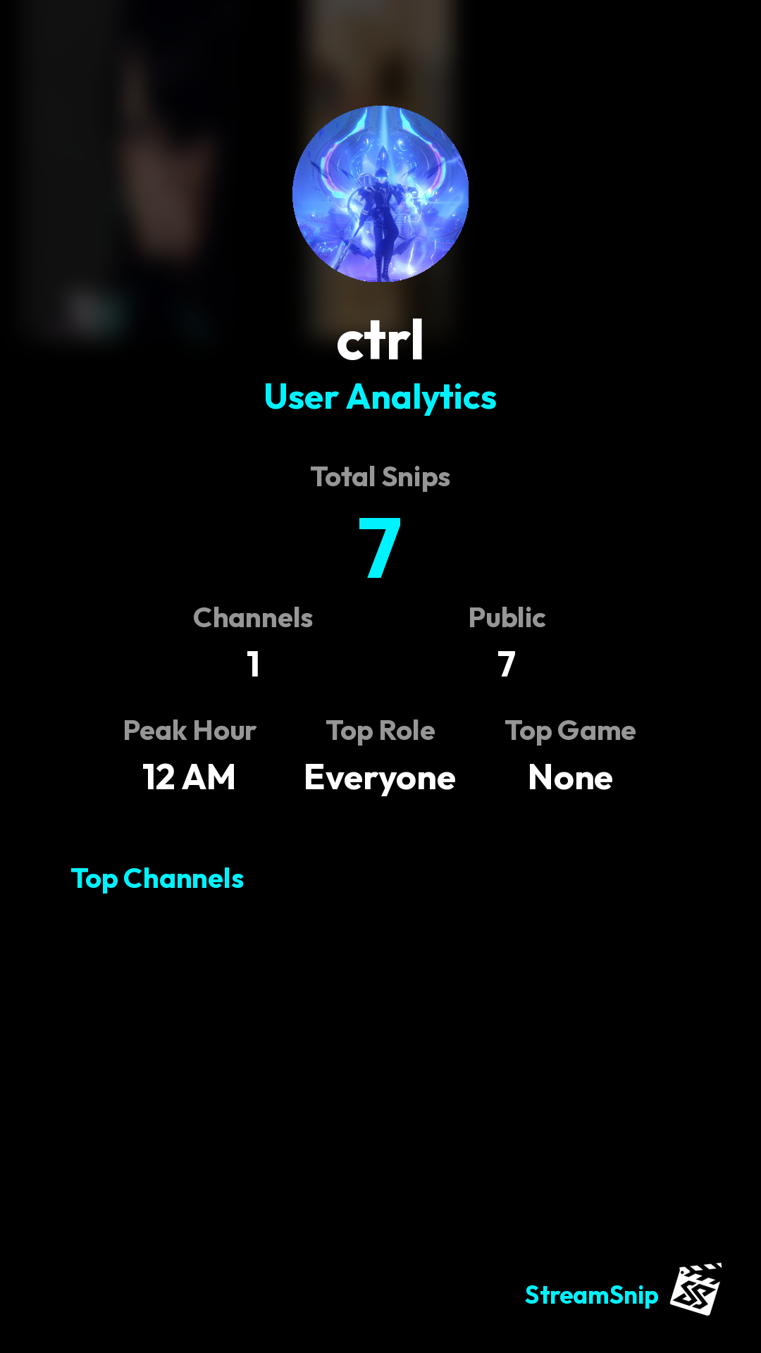 Stats Share Card