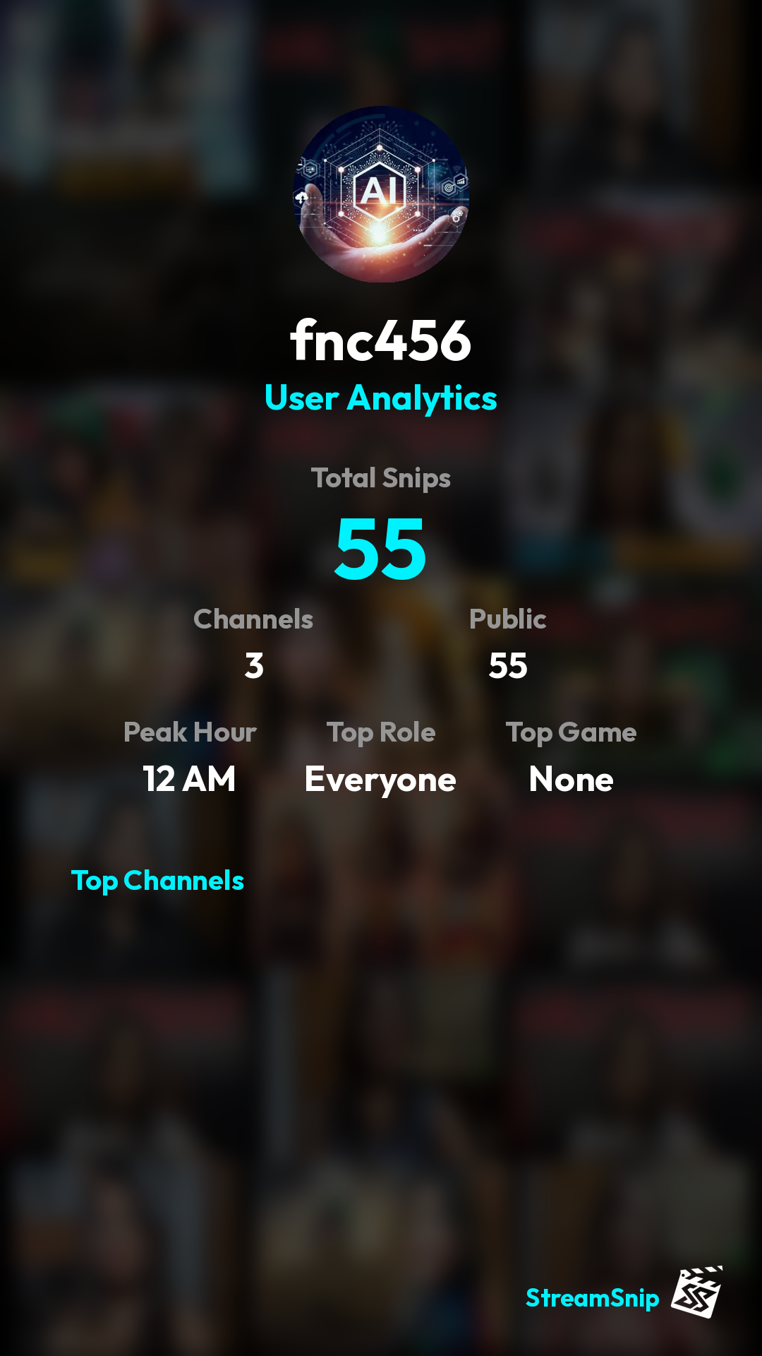 Stats Share Card