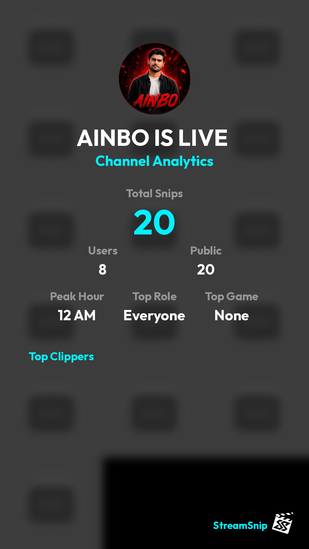 Stats Share Card