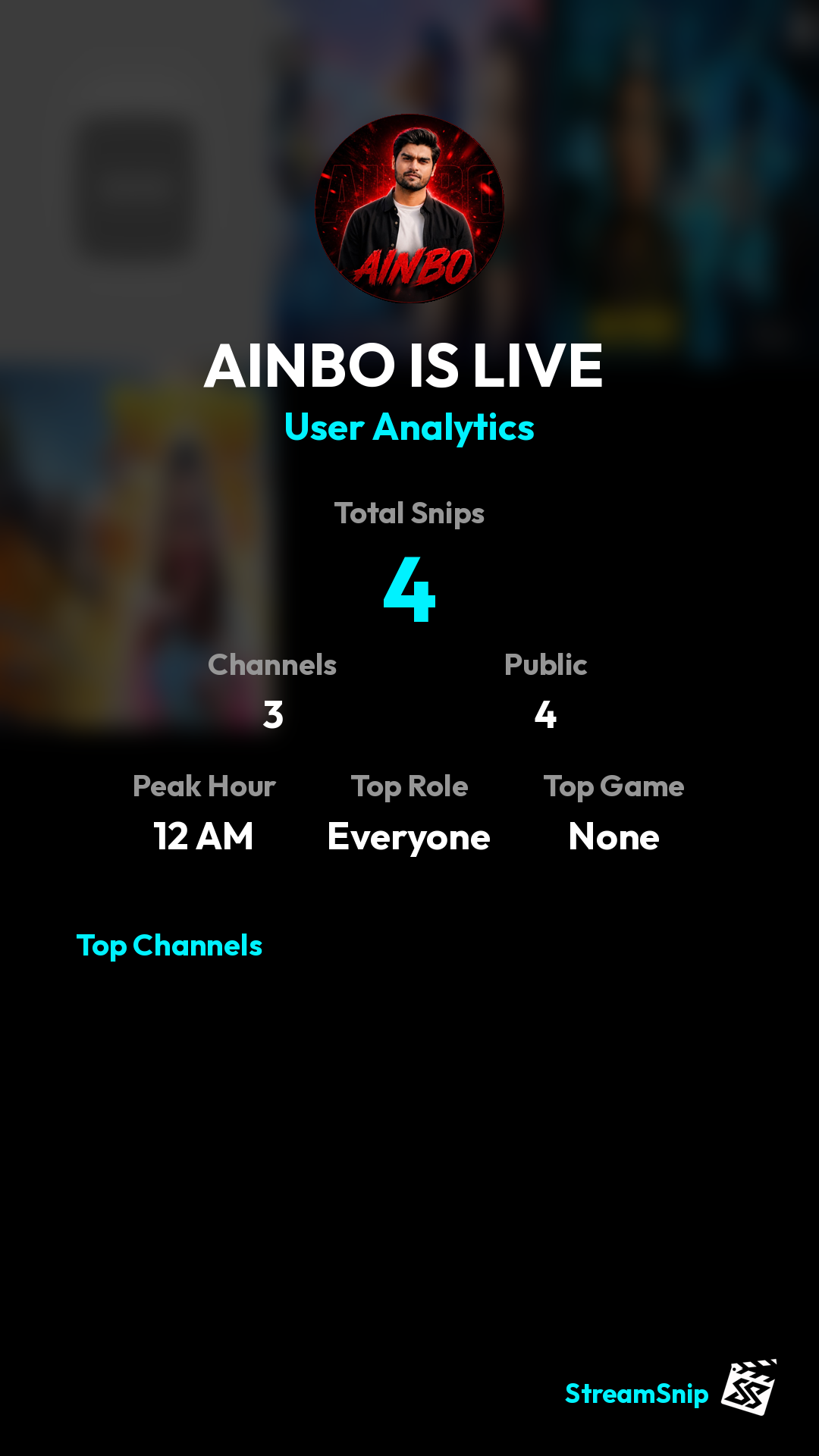 Stats Share Card