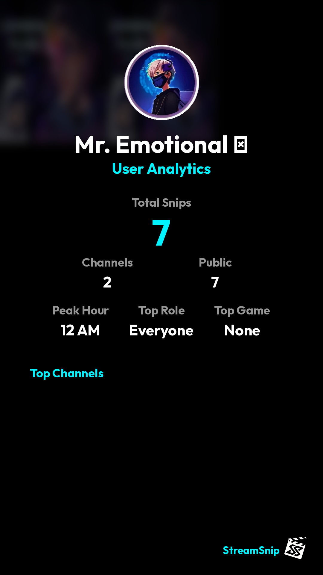 Stats Share Card