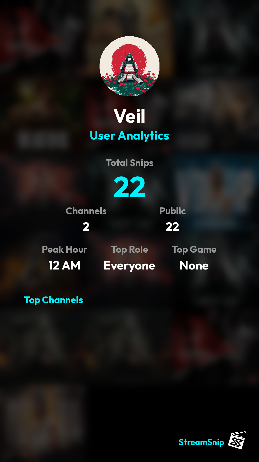 Stats Share Card