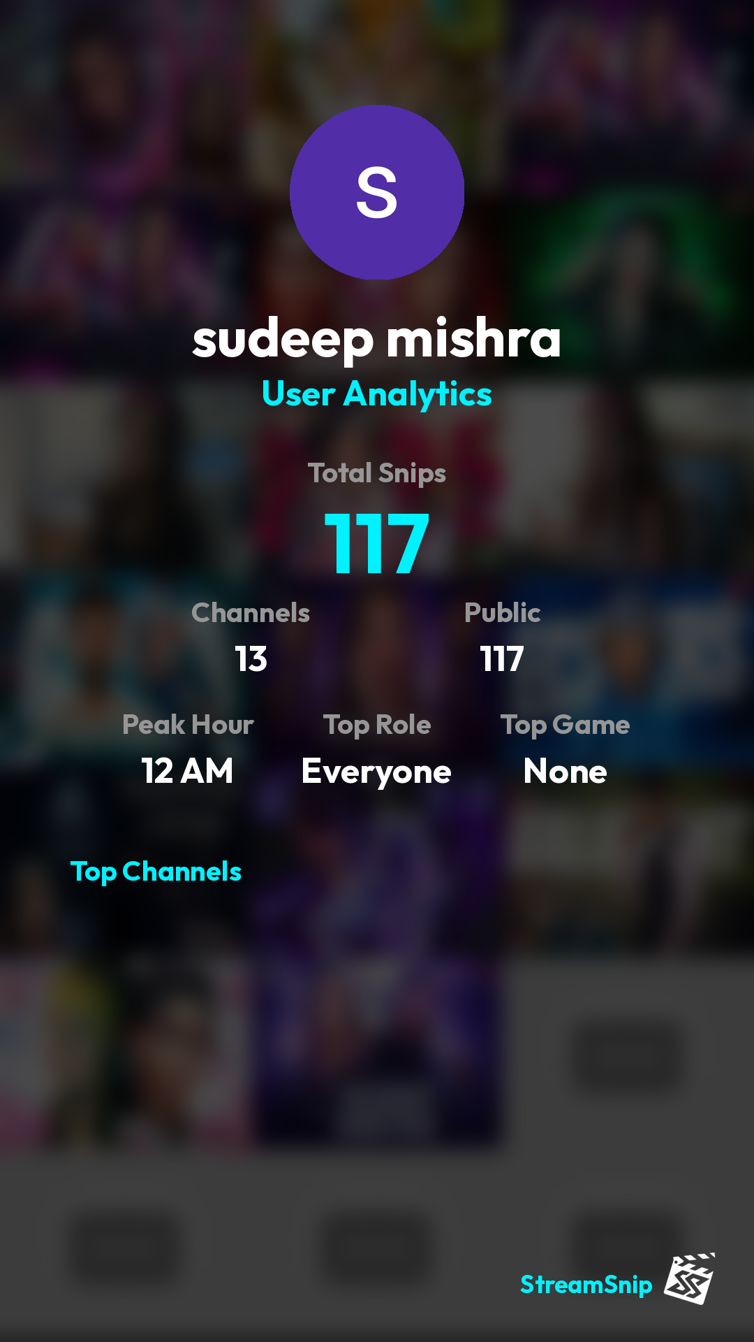 Stats Share Card