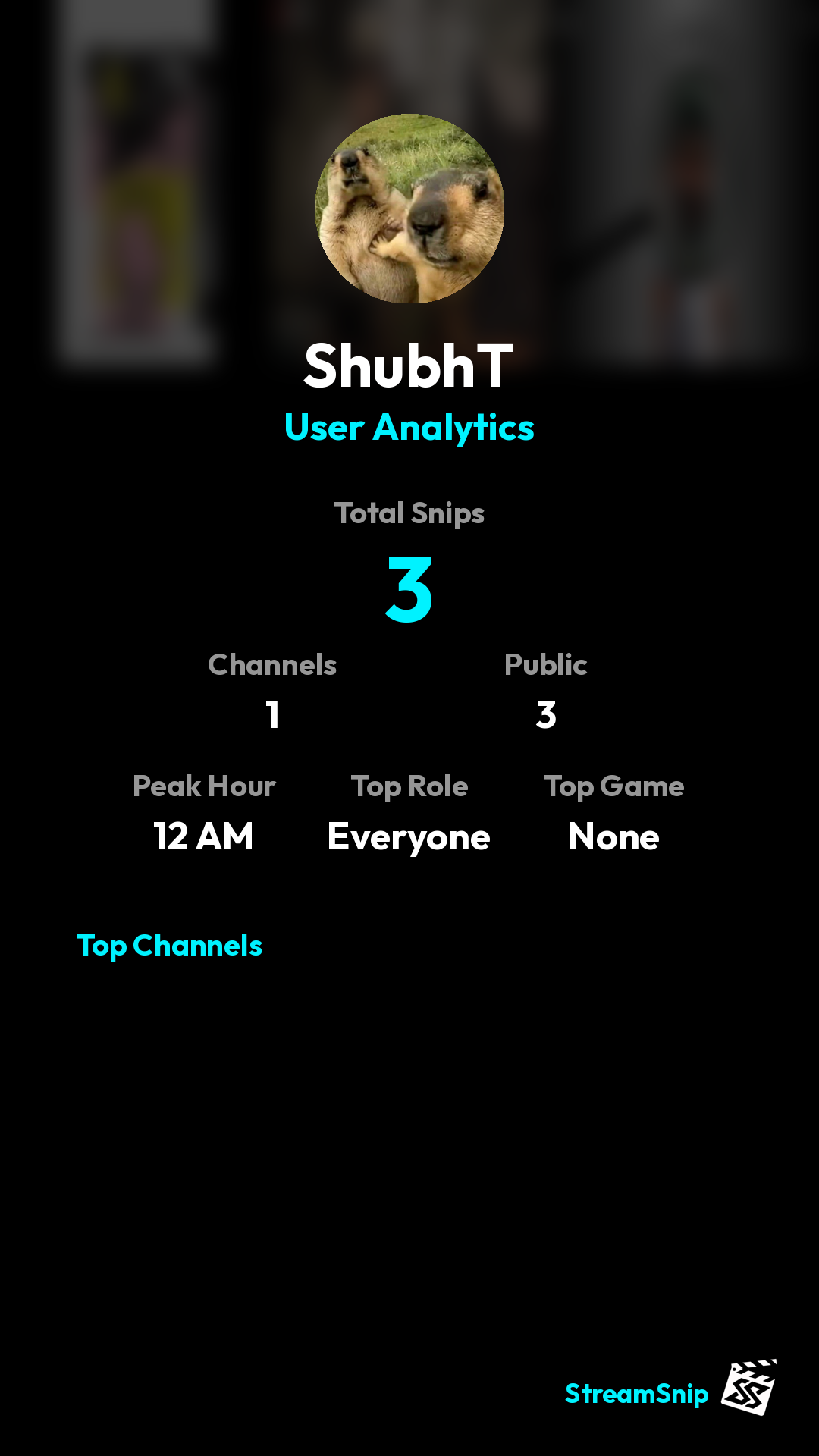 Stats Share Card
