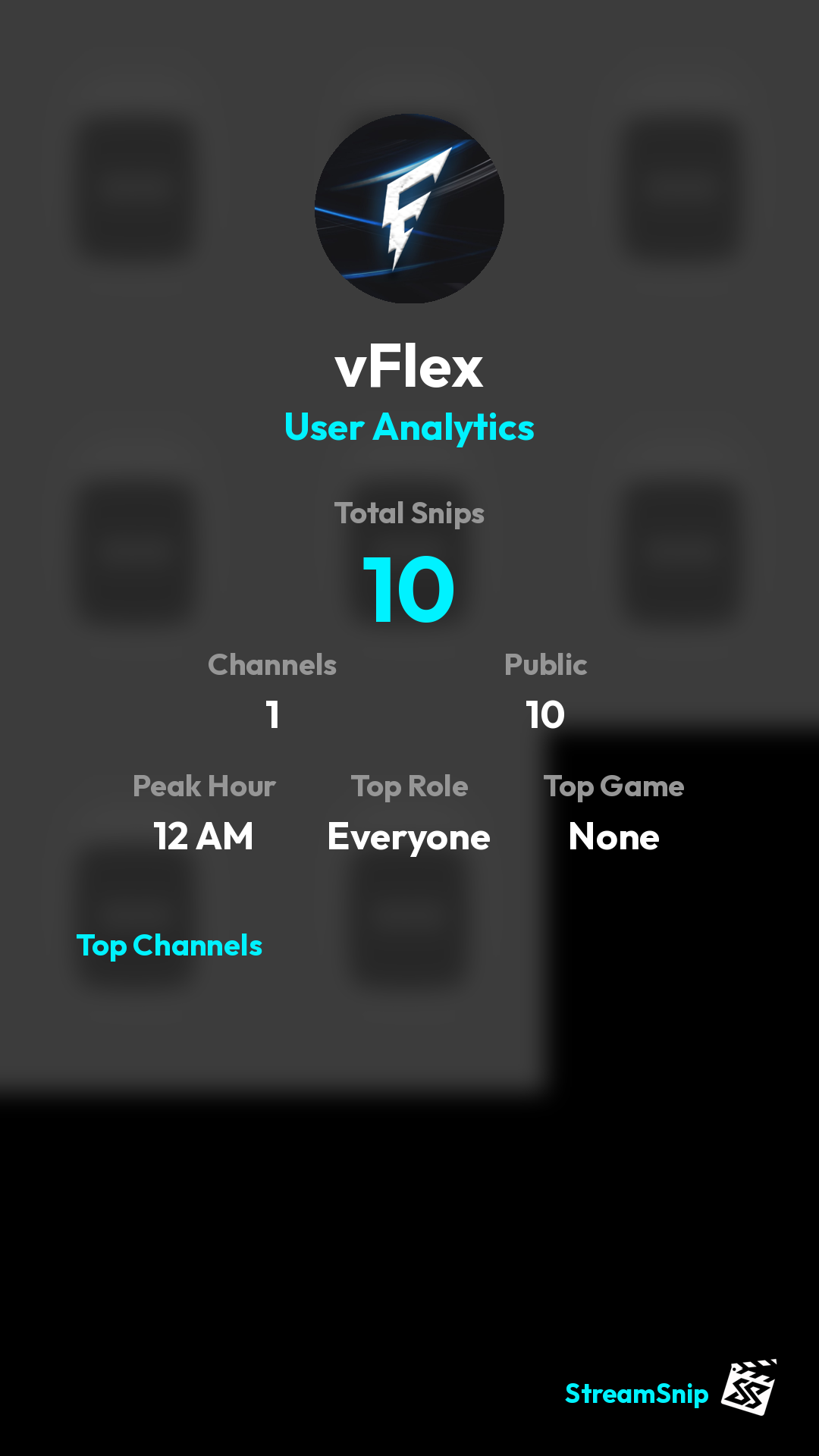 Stats Share Card