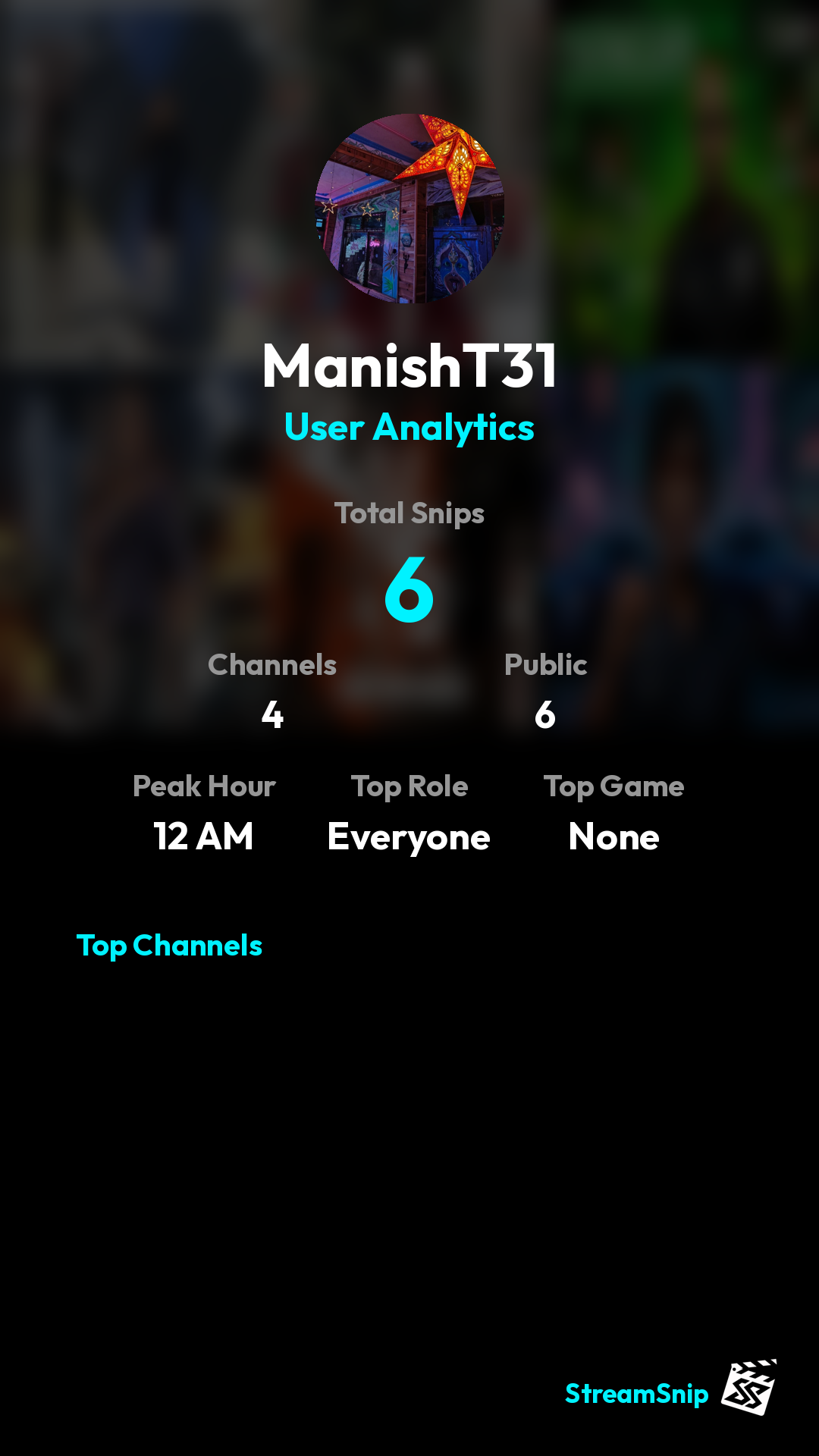 Stats Share Card