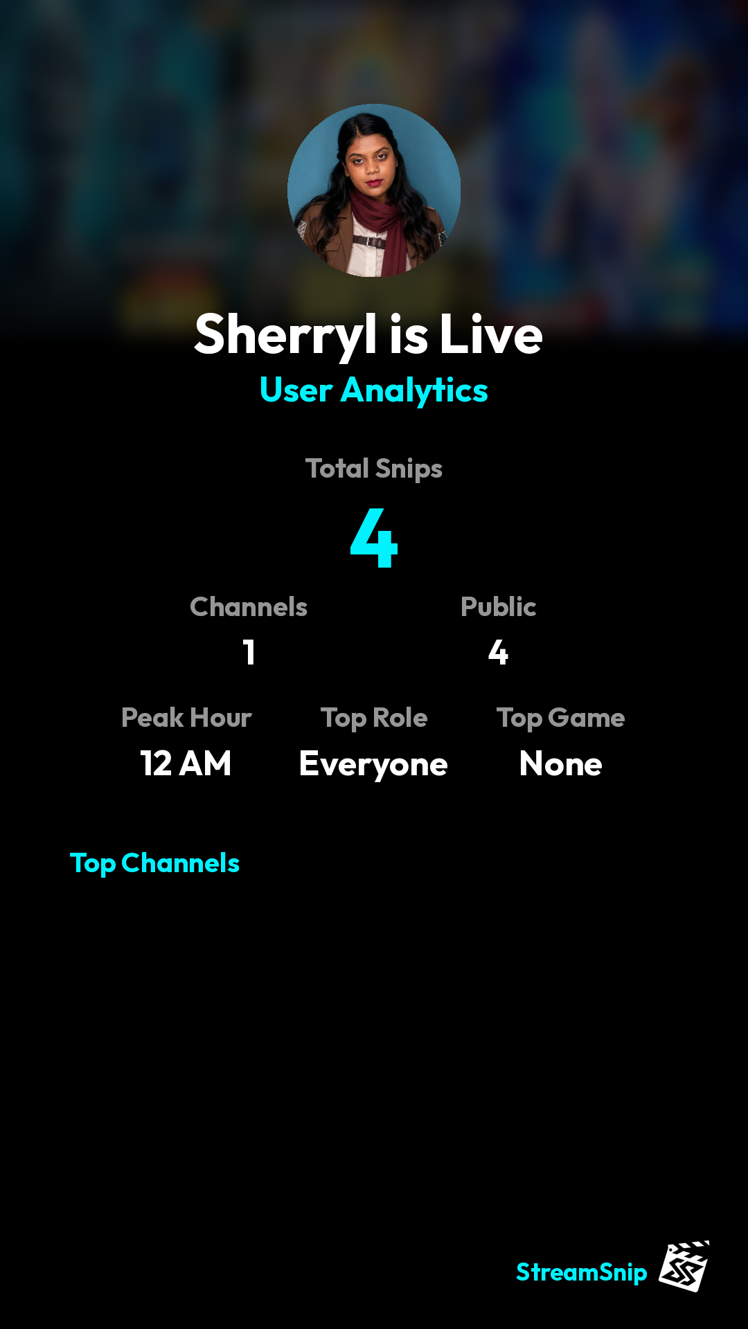 Stats Share Card