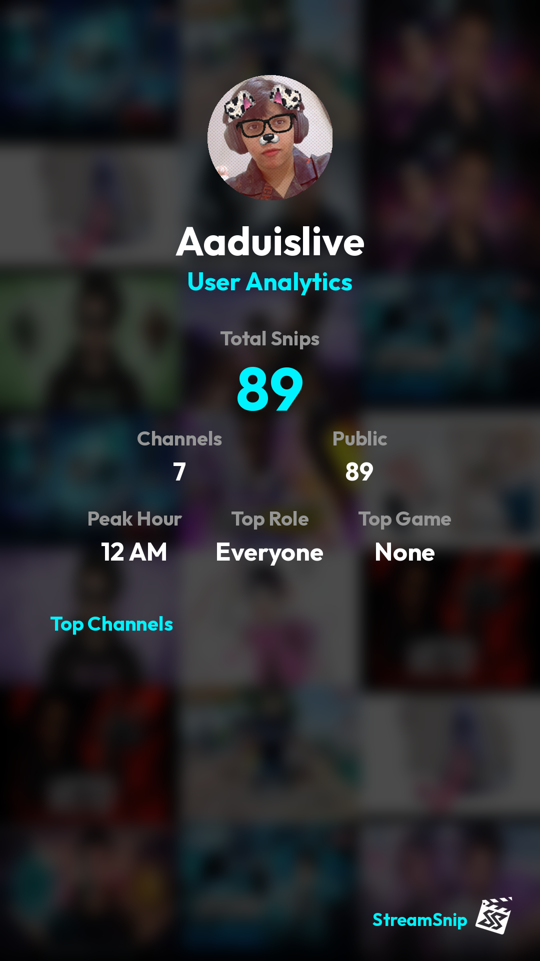 Stats Share Card