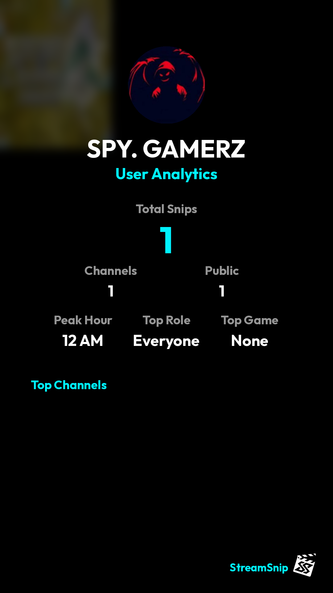 Stats Share Card