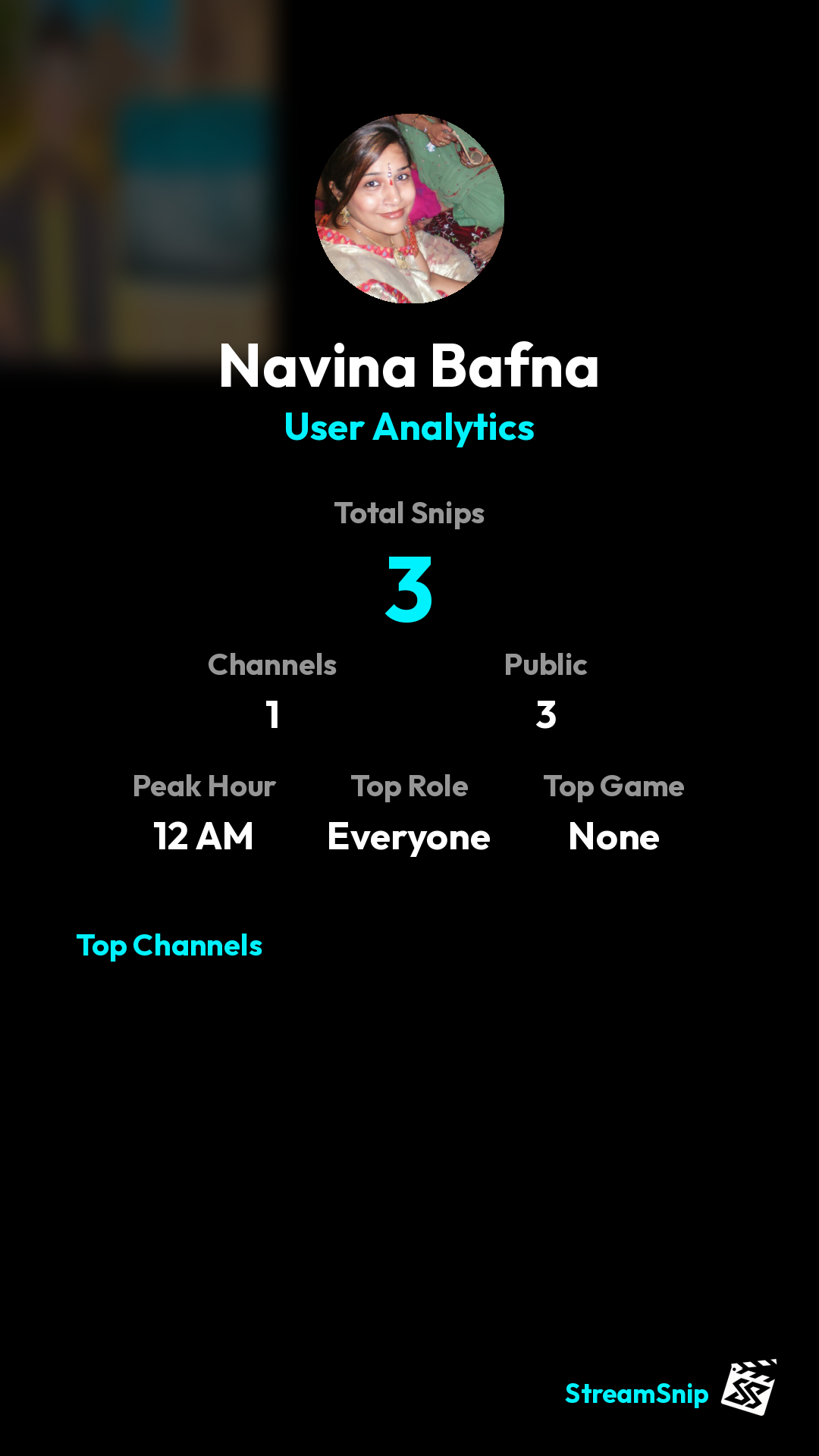 Stats Share Card