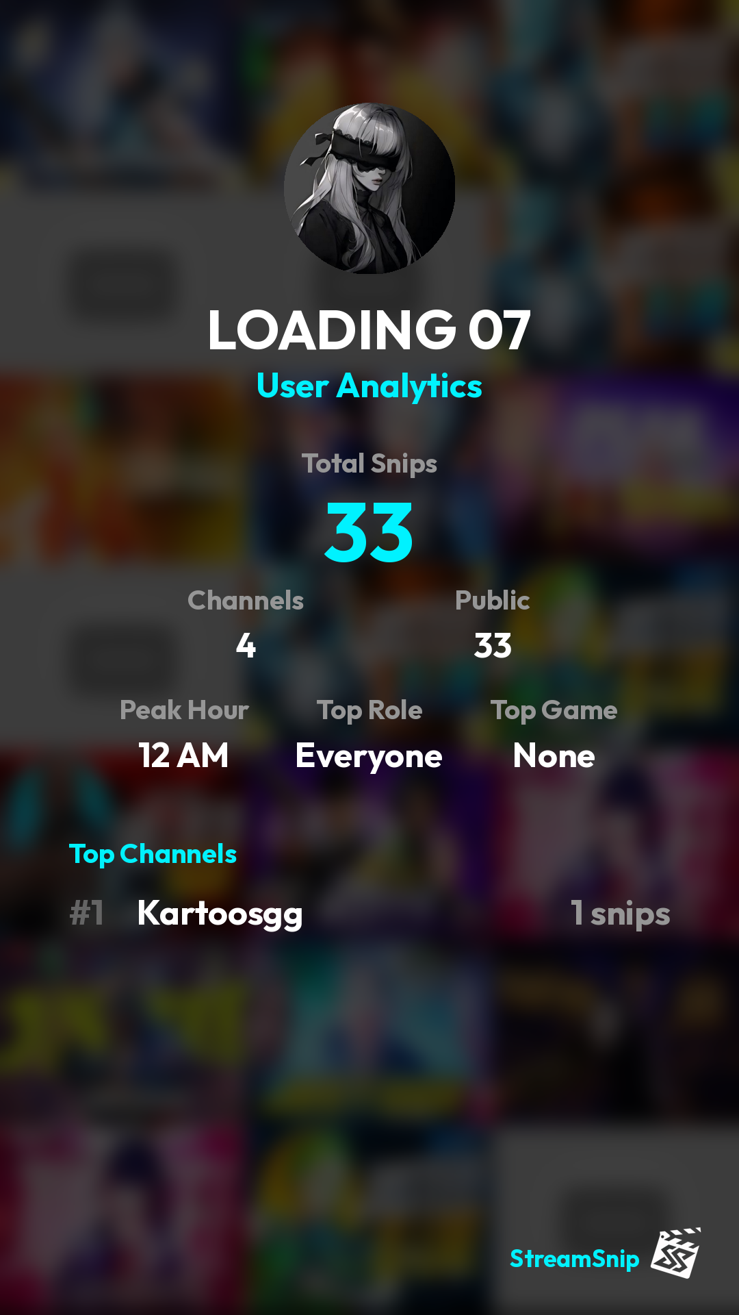 Stats Share Card