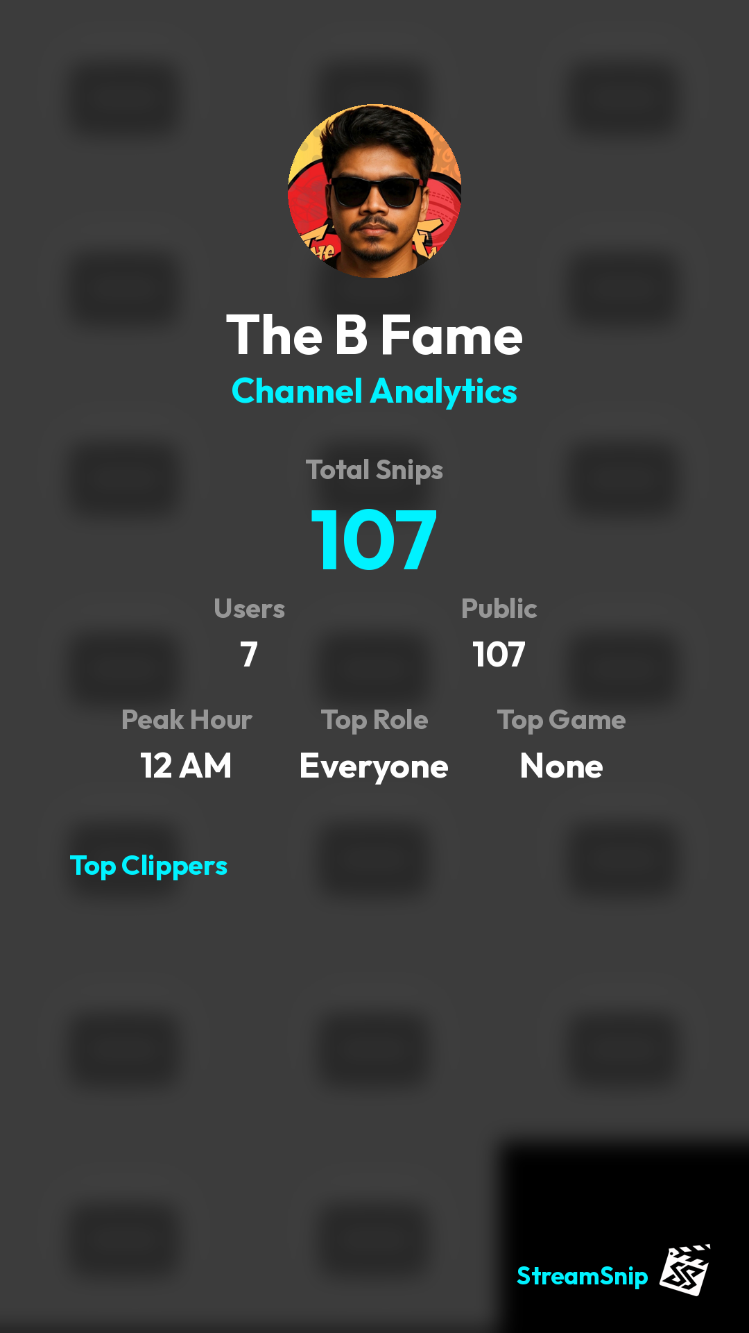 Stats Share Card