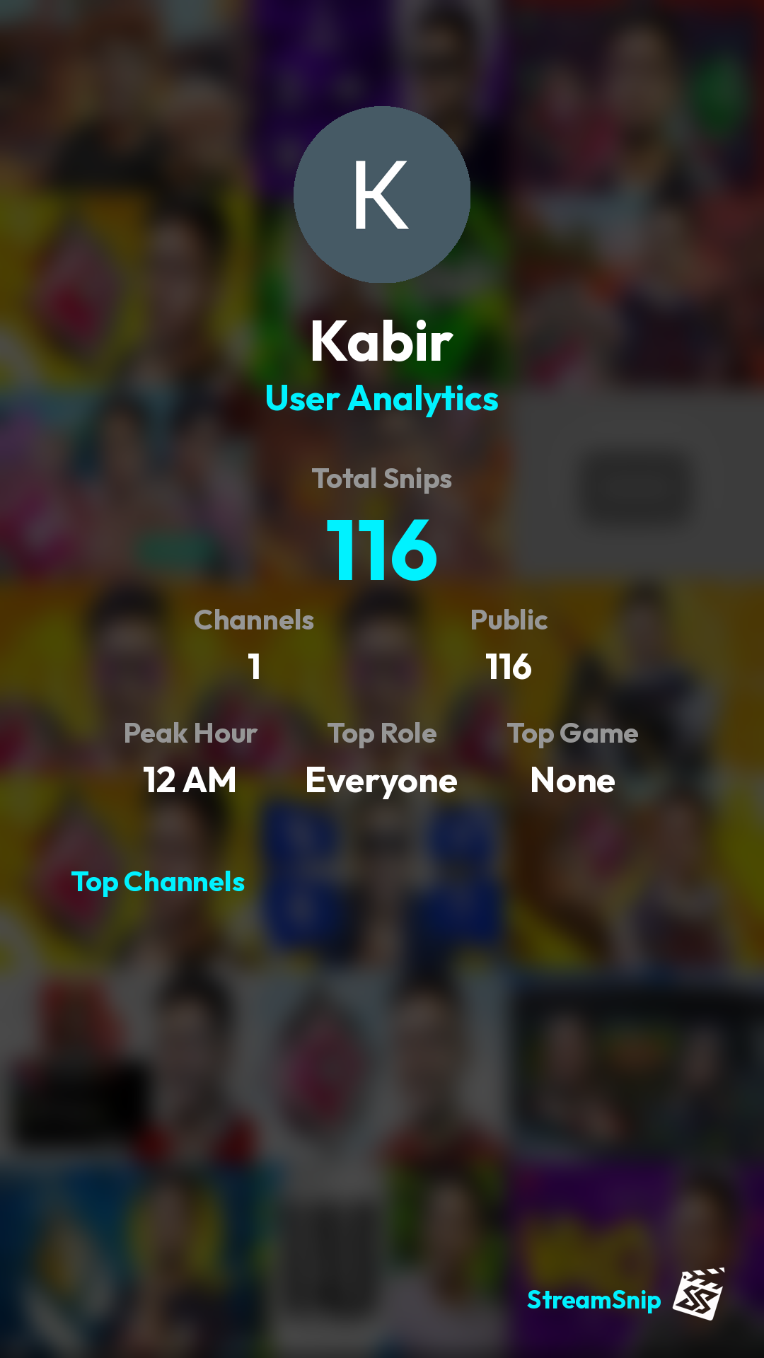 Stats Share Card