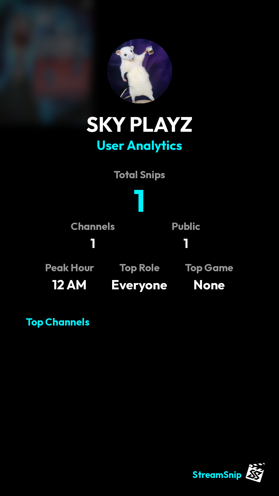 Stats Share Card