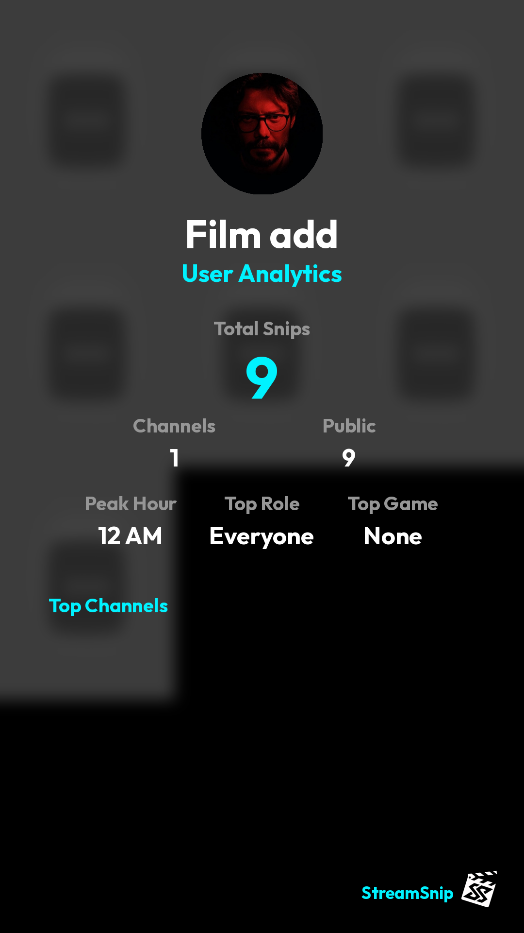 Stats Share Card
