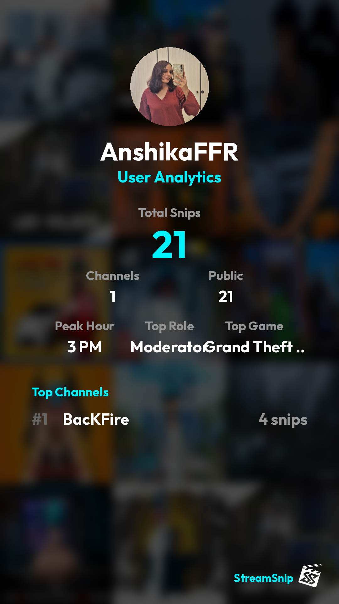 Stats Share Card