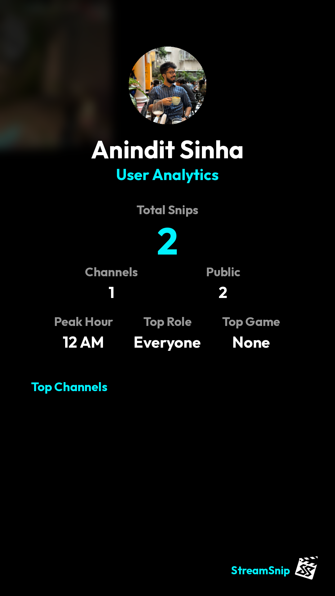 Stats Share Card