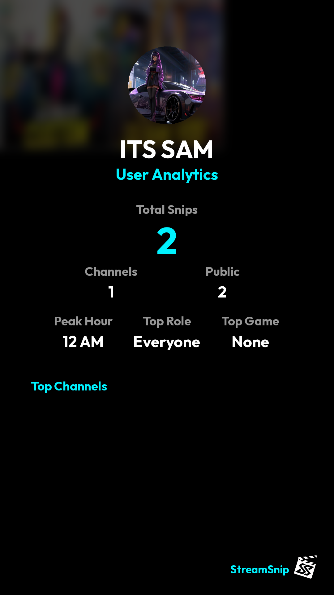 Stats Share Card