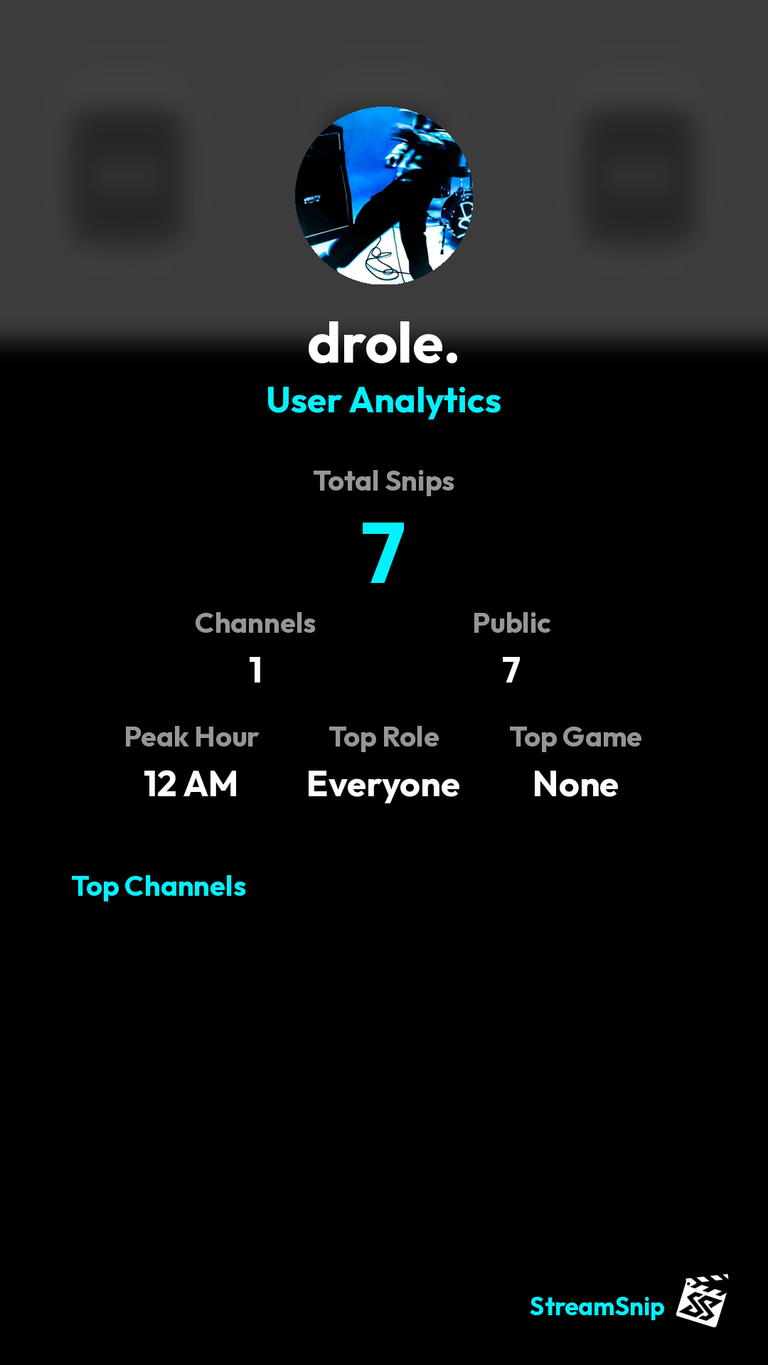 Stats Share Card
