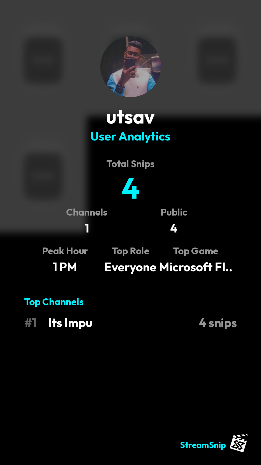 Stats Share Card