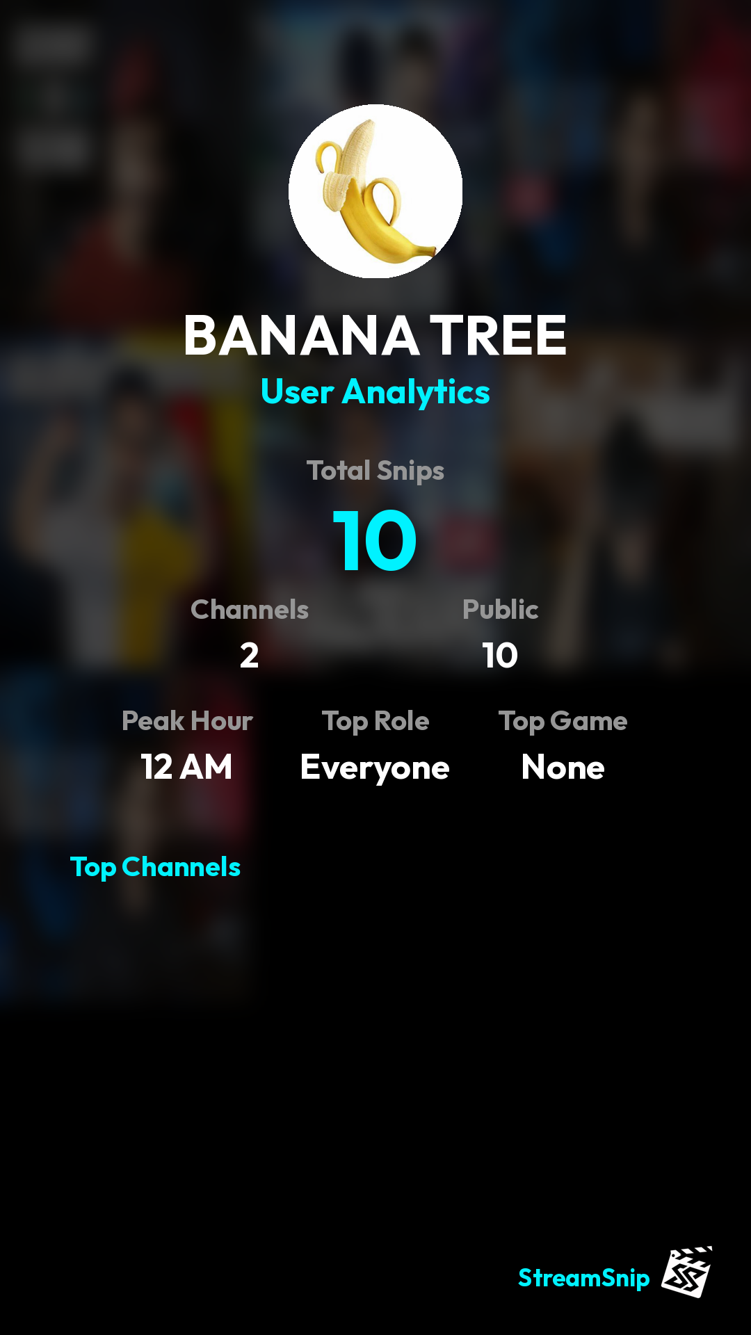 Stats Share Card