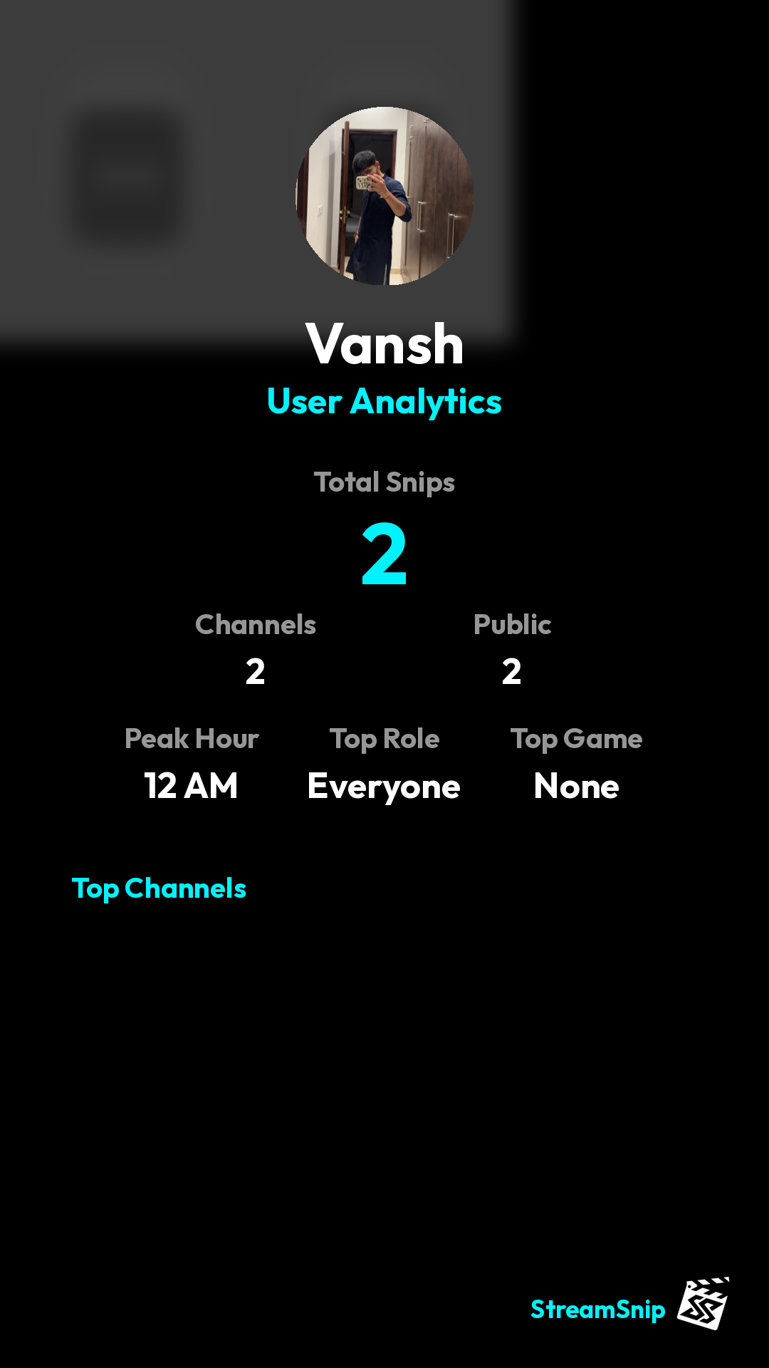 Stats Share Card