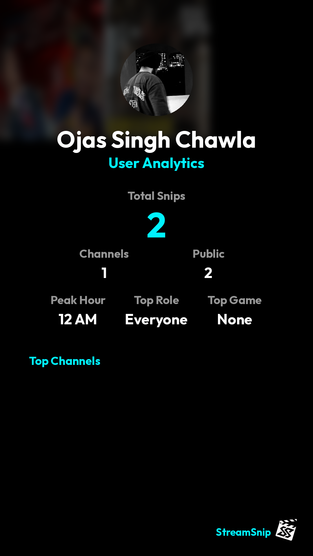 Stats Share Card