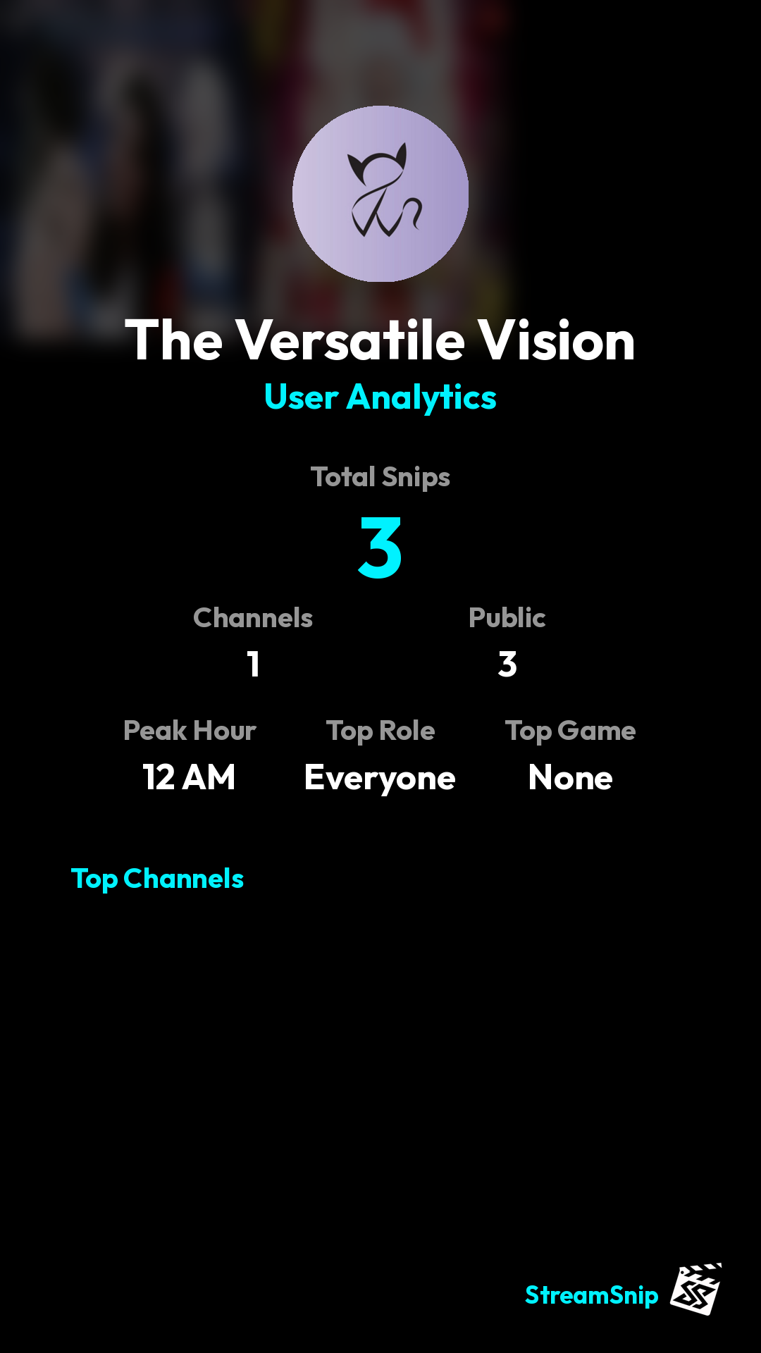 Stats Share Card