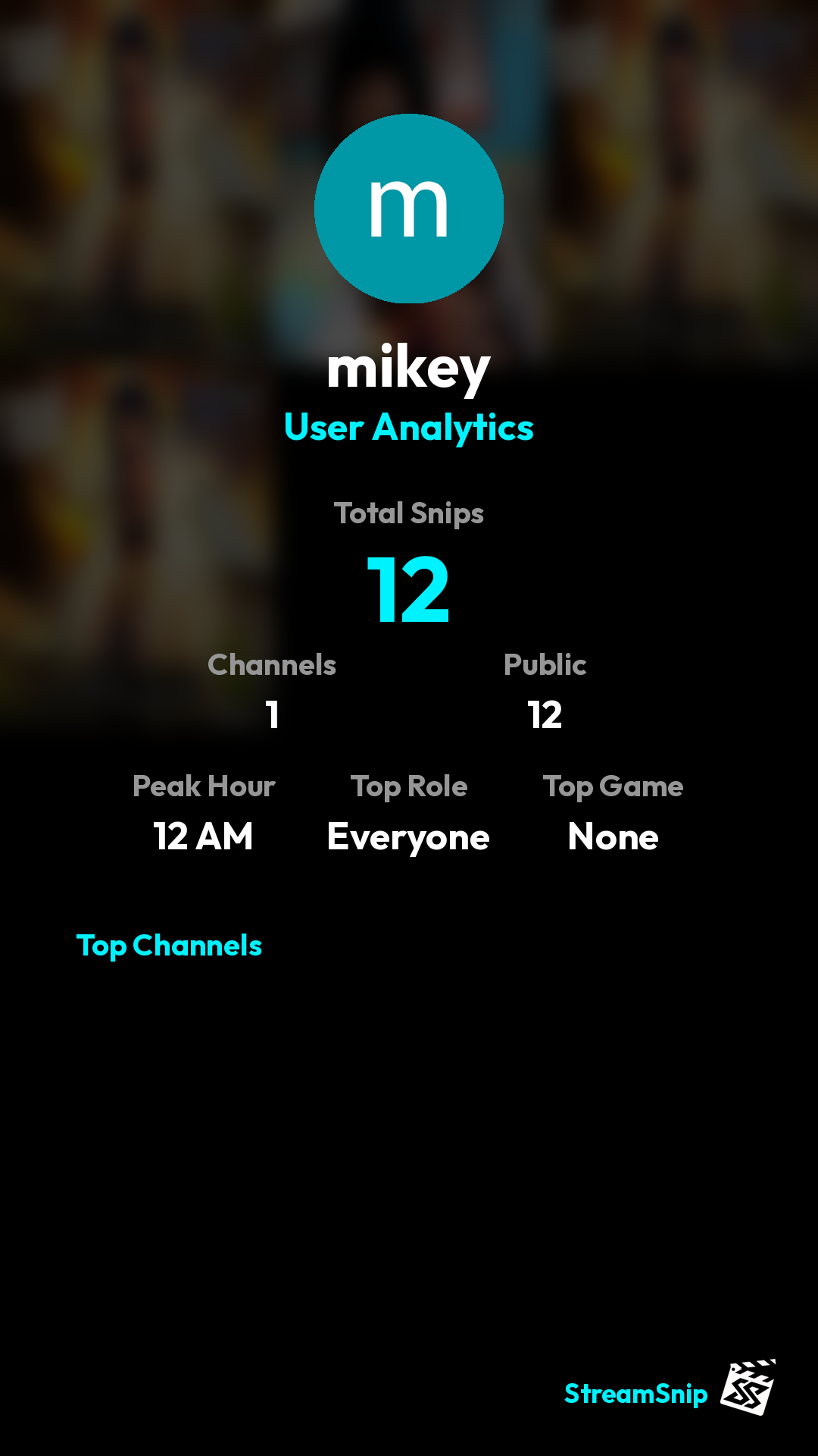 Stats Share Card