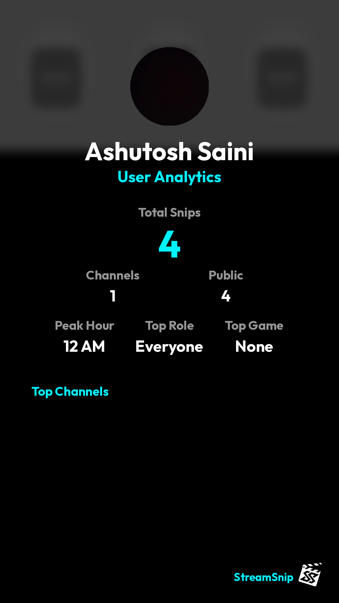 Stats Share Card