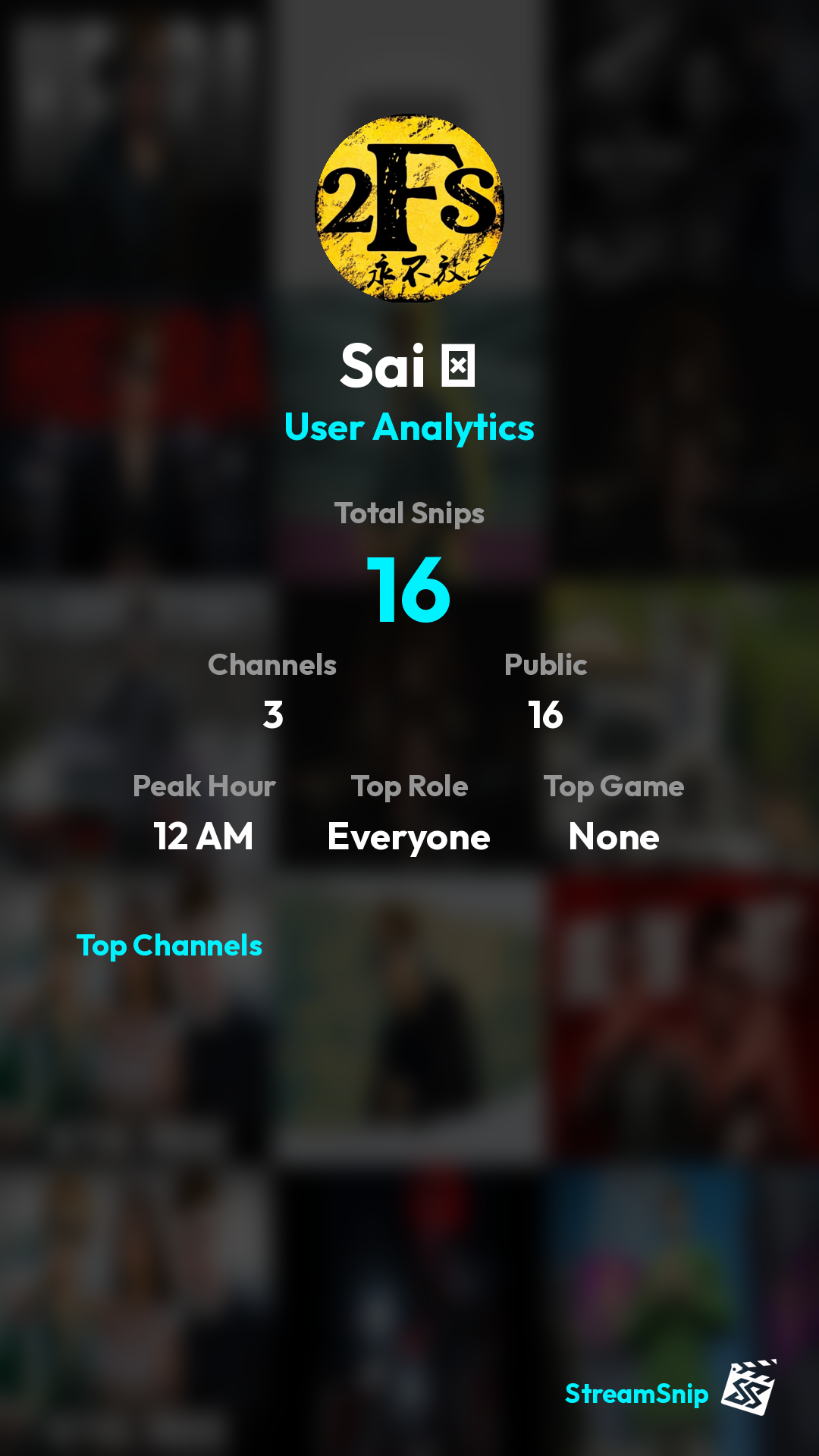Stats Share Card