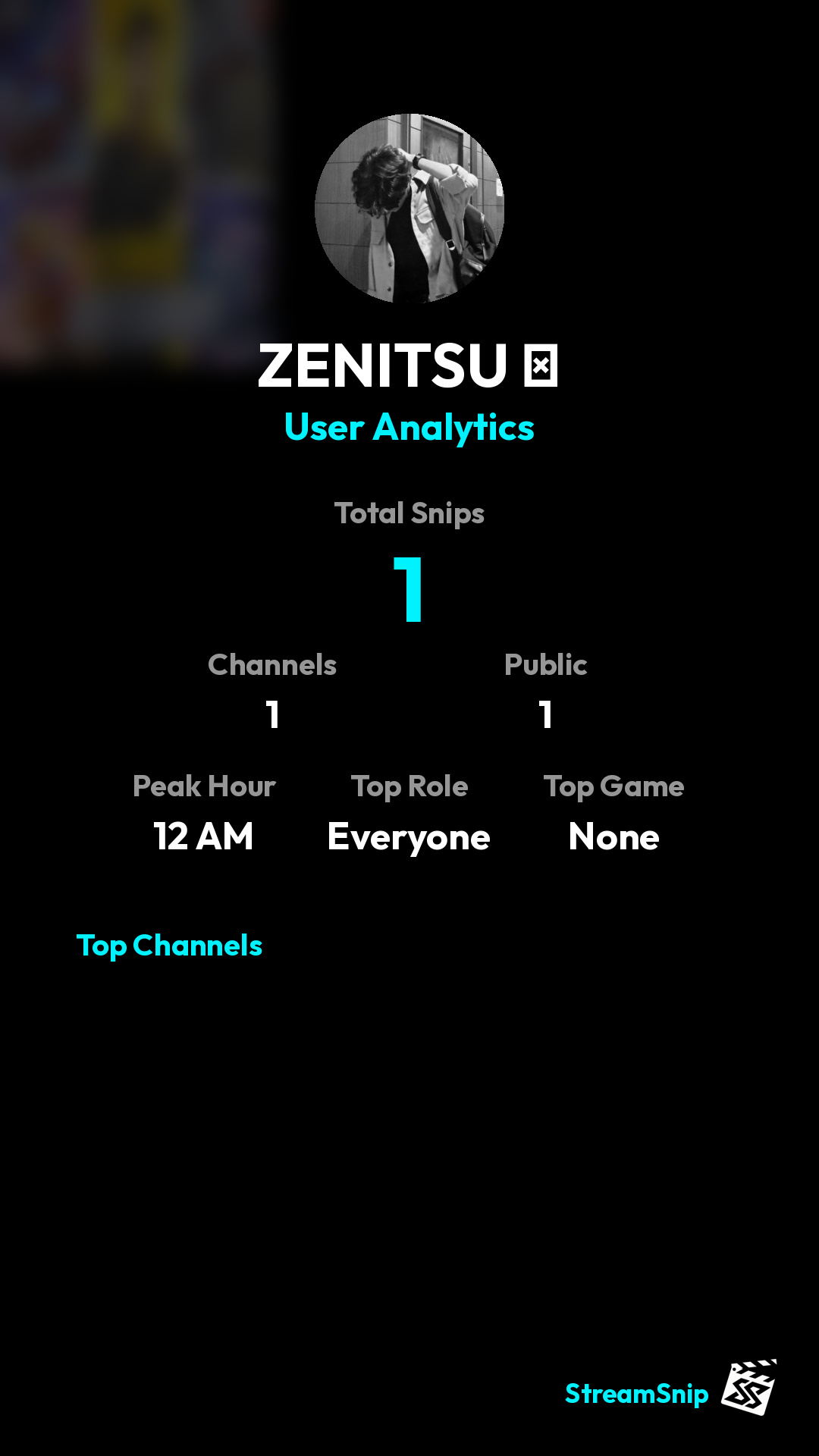 Stats Share Card