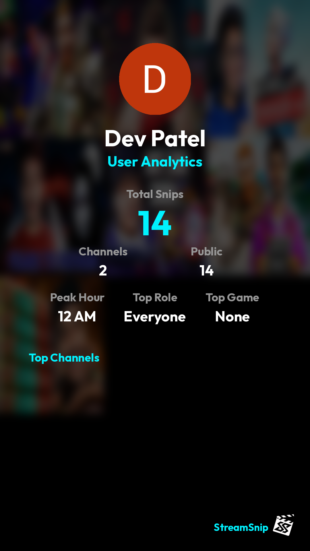 Stats Share Card