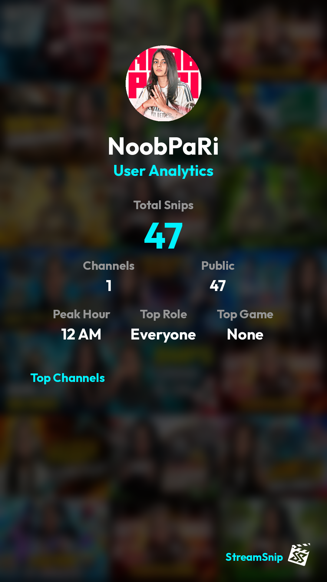 Stats Share Card