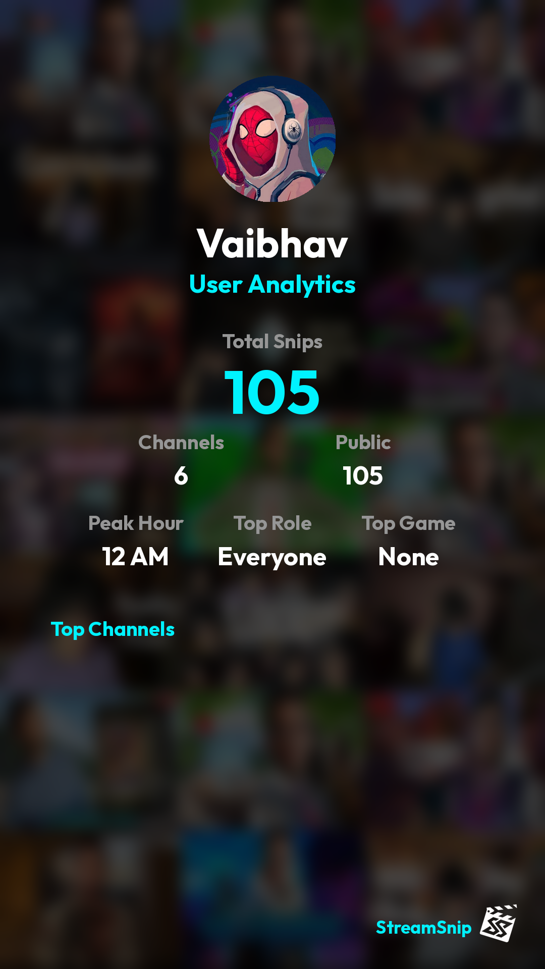 Stats Share Card