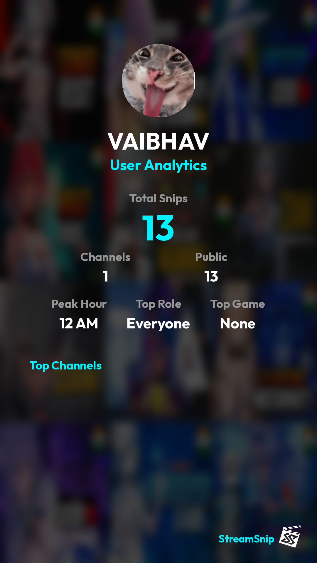 Stats Share Card
