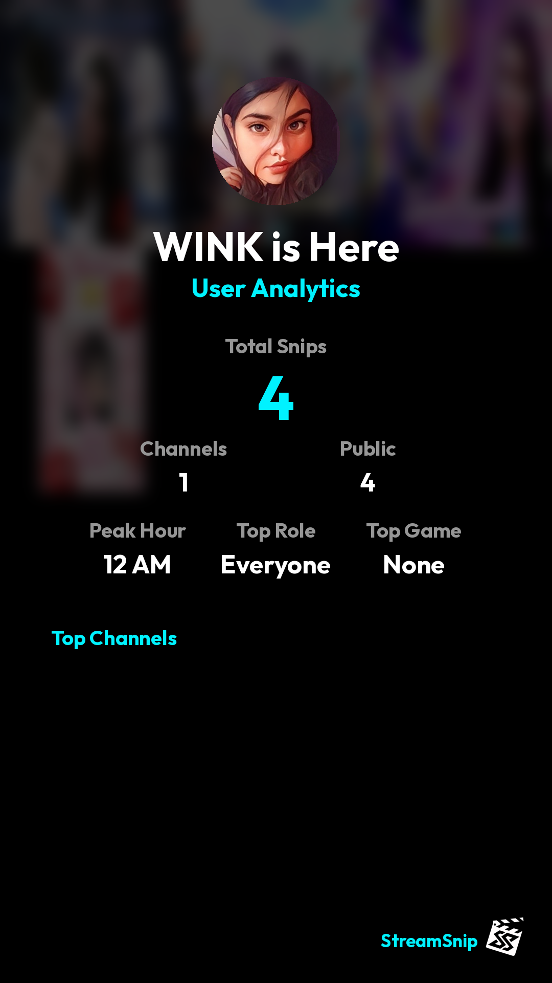 Stats Share Card