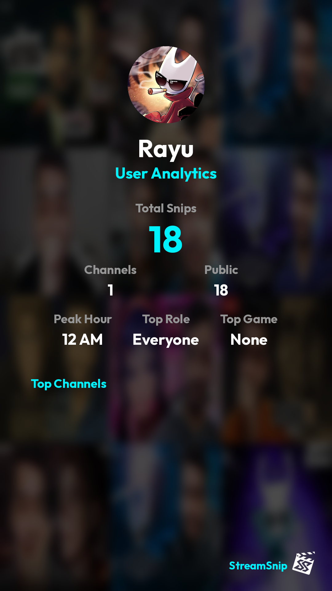 Stats Share Card